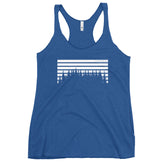 Horizon Lines Over Tall Pines Women's Racerback Tank Top